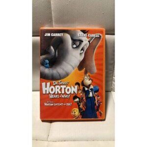 Dr Seuss Horton Movie DVD